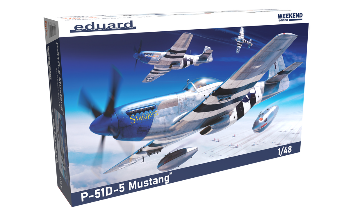Eduard 1/48 P-51D-5 Mustang Weekend Edition Model Kit 84172