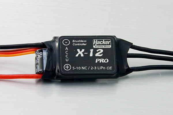 Hacker Speed Controller X-12-Pro with BEC