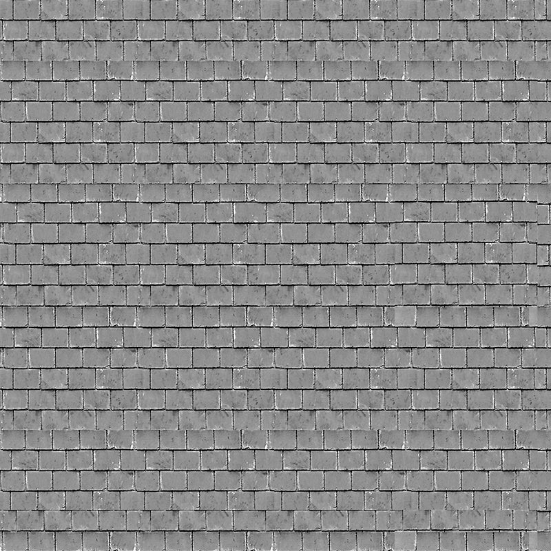 95112 BM062N Art Printers N Gauge Building Material Grey Roof Tiles