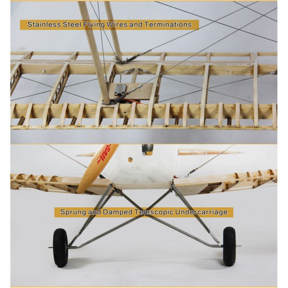 Value Planes DeHavilland DH82a Tiger Moth 1:3.8 scale kit