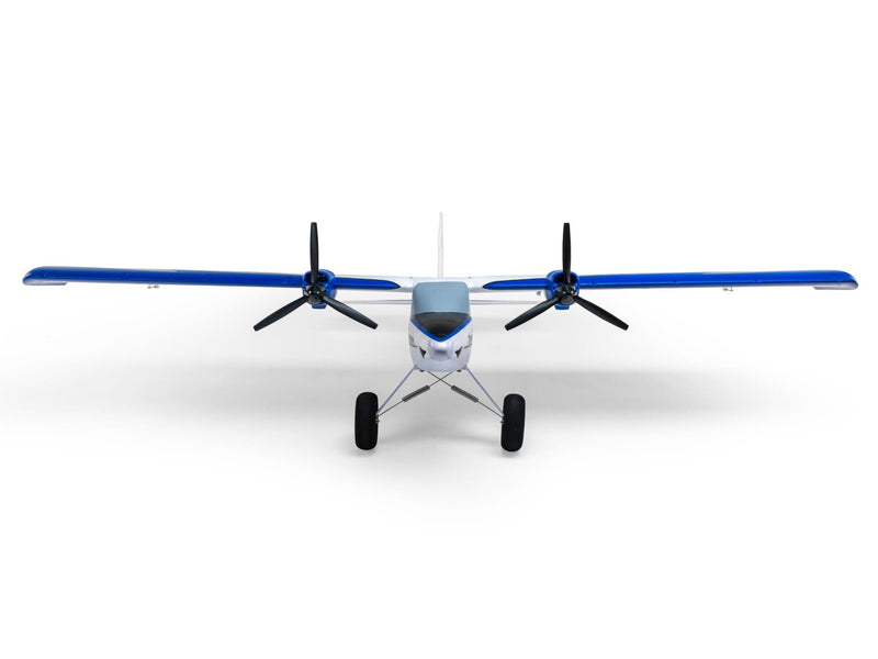 E-Flite Twin Timber 1.6m BNF Basic with AS3X and SAFE Select