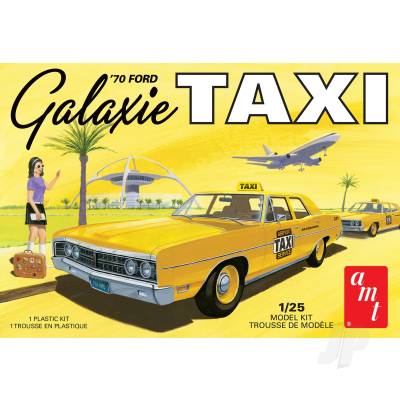 AMT 1/25 1970s Galaxie Taxi kit