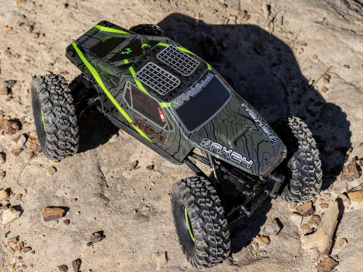 Axial 1/24 AX24 XC-1 4WS Crawler Brushed RTR - Green