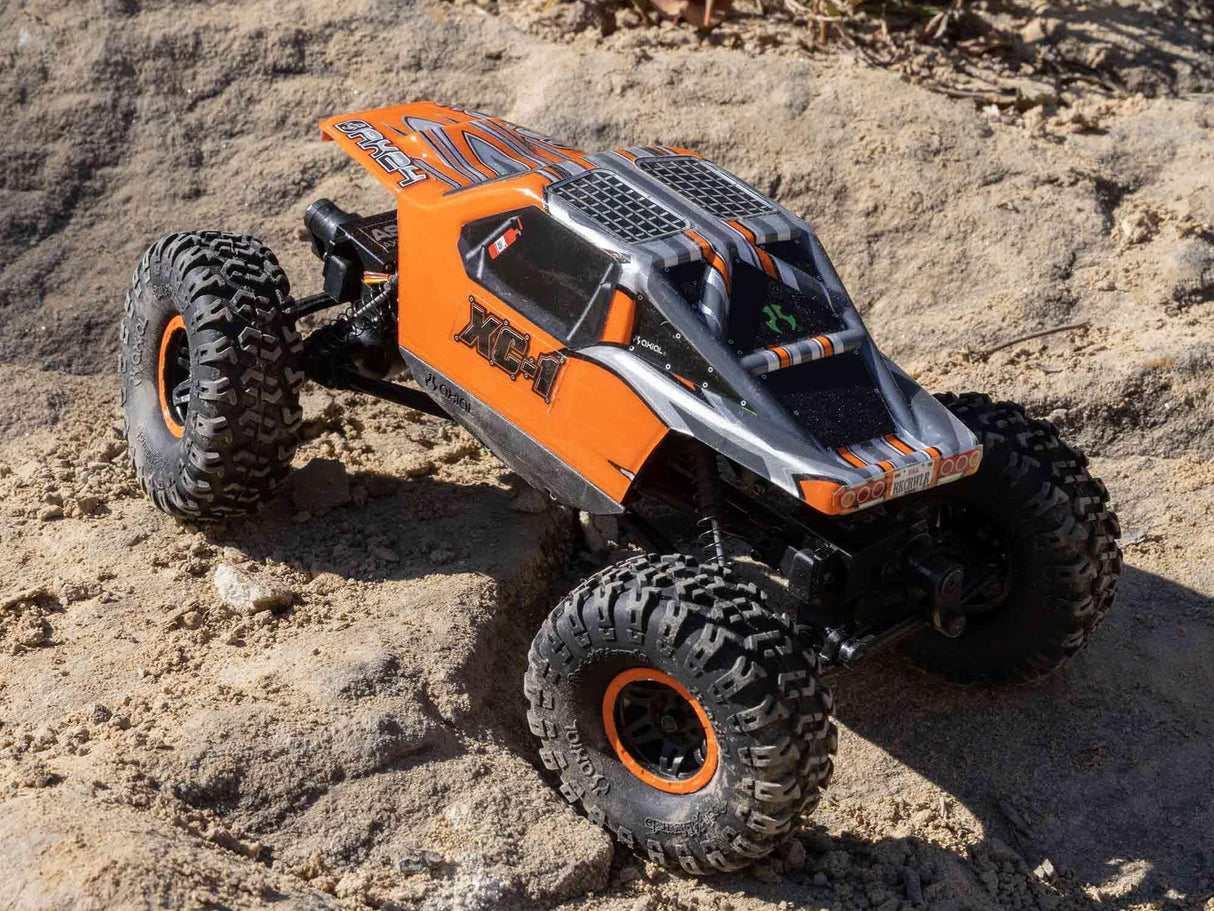 Axial 1/24 AX24 XC-1 4WS Crawler Brushed RTR - Orange