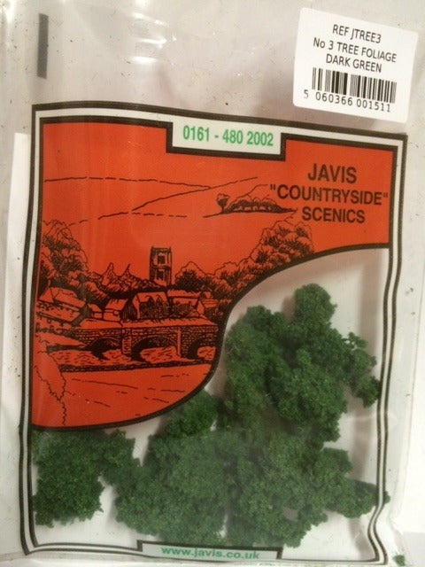 Javis JTREE3 Tree Foliage Dark Green - No 3
