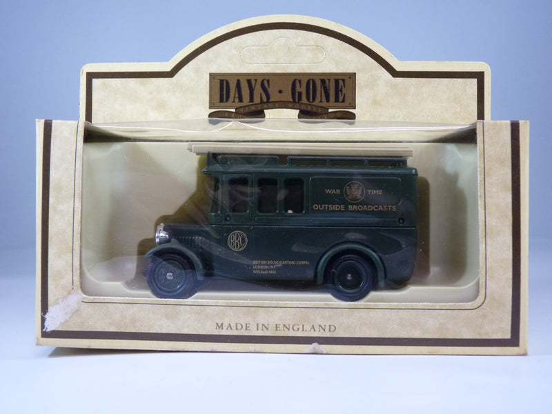 Lledo Limited Edition Days Gone Die Cast BBC 1932 Dennis Limousine Broadcast Van