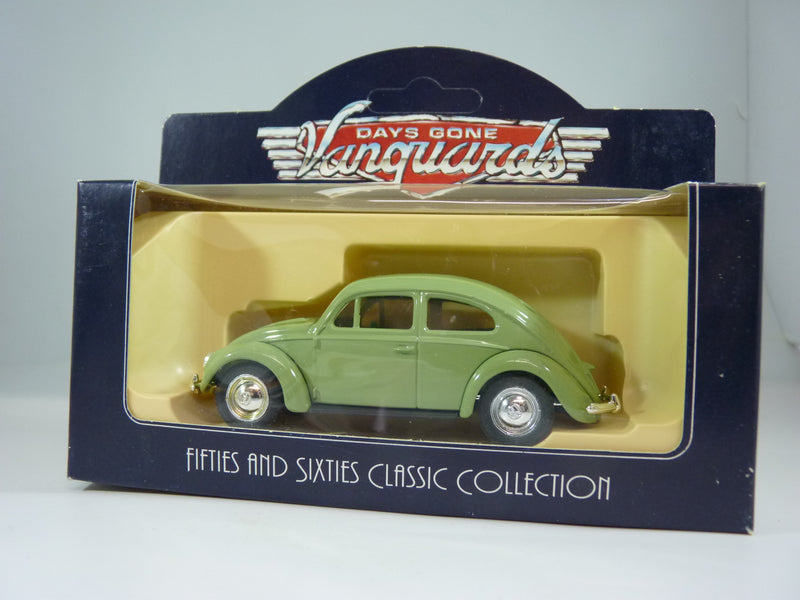 Lledo Limited Edition Days Gone Vanguards Die Cast 1952 VW Beetle Pastel Green Beetle