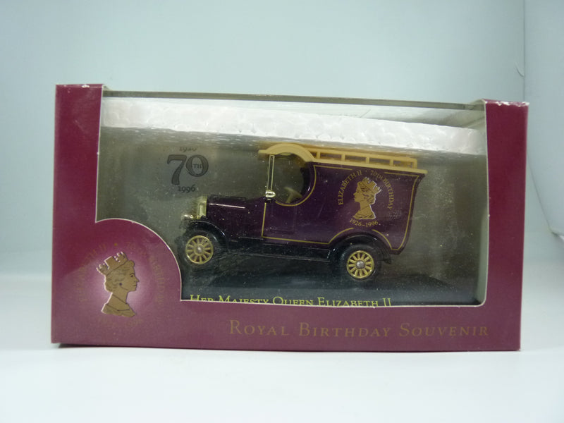 Lledo Limited Edition Days Gone Die Cast Royal Birthday Souvenir Elizabeth II 70th Birthday Van