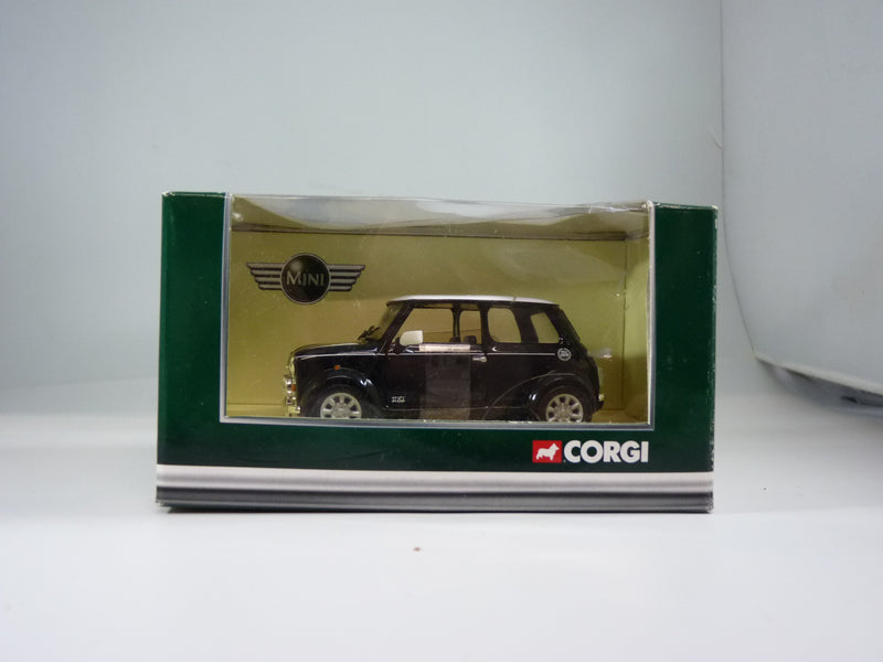 Corgi Limited Edition Die Cast Mini Cooper 40 Anthracite & White