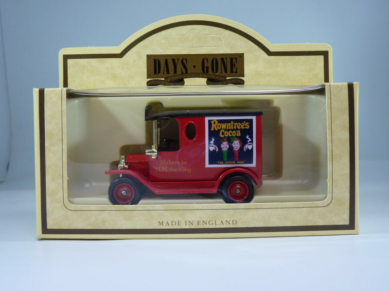 Lledo Limited Edition Days Gone Die Cast 1920 Model T Ford Van Rowntrees Cocoa