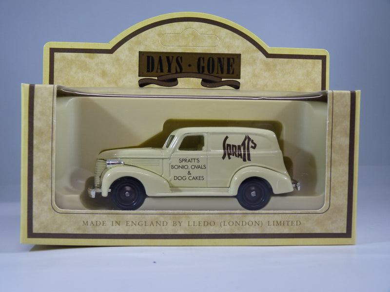 Lledo Limited Edition Days Gone Die Cast 1939 Chevrolet Panel Van Spratts