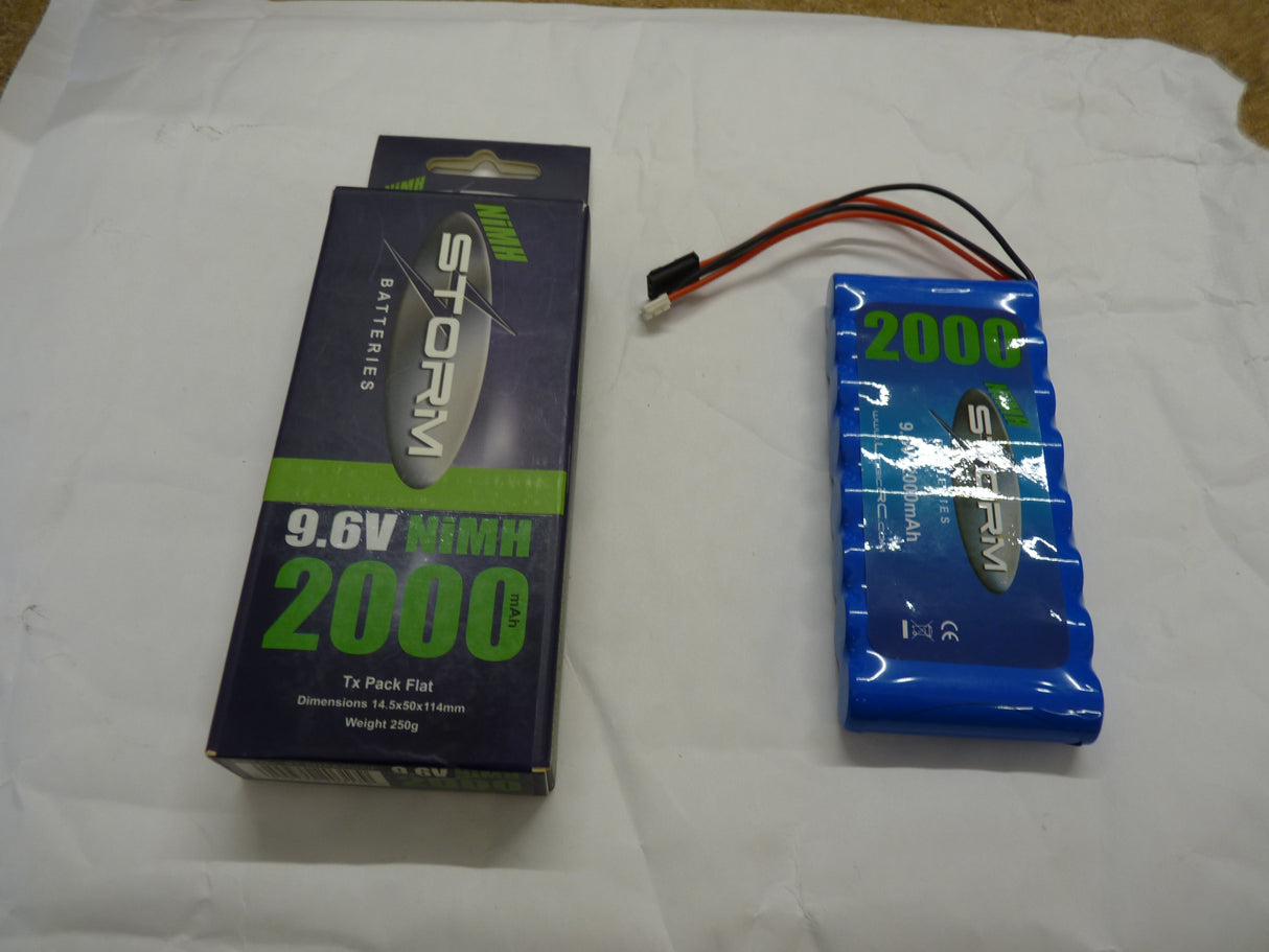 Storm 9.6v nimh Tx pack 2000mAh