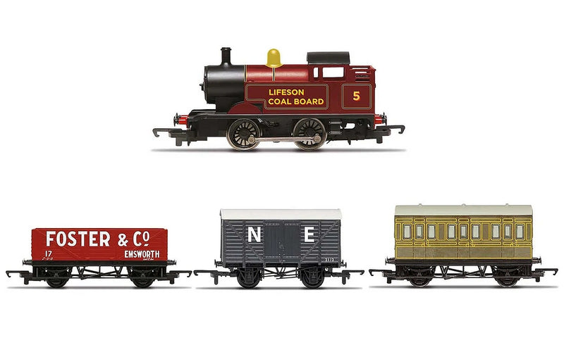 Hornby R30035 RailRoad Steam Engine Train Pack - Special Price