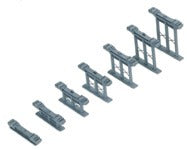 Hornby R658 Inclined Piers 1:76 Scale 00 Gauge