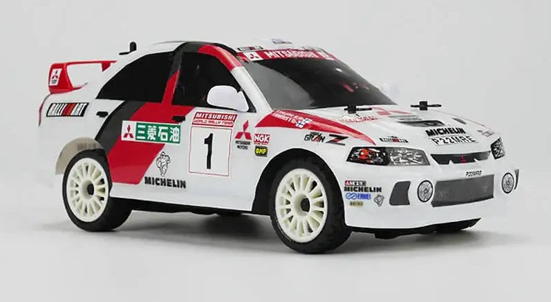 CARISMA GT24 MITSUBISHI LANCER EVOLUTION 4 1/24 MICRO Scale Ready to Run
