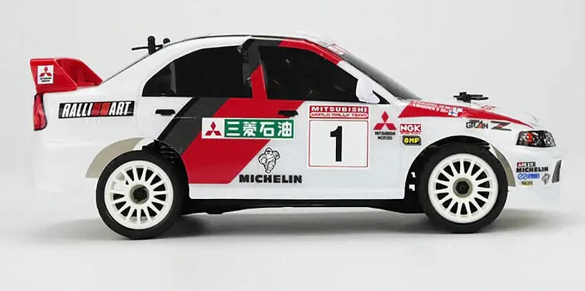 CARISMA GT24 MITSUBISHI LANCER EVOLUTION 4 1/24 MICRO Scale Ready to Run
