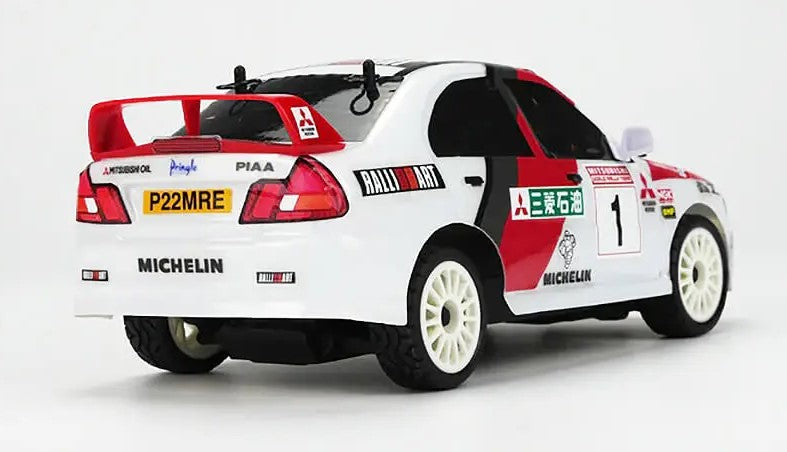 CARISMA GT24 MITSUBISHI LANCER EVOLUTION 4 1/24 MICRO Scale Ready to Run