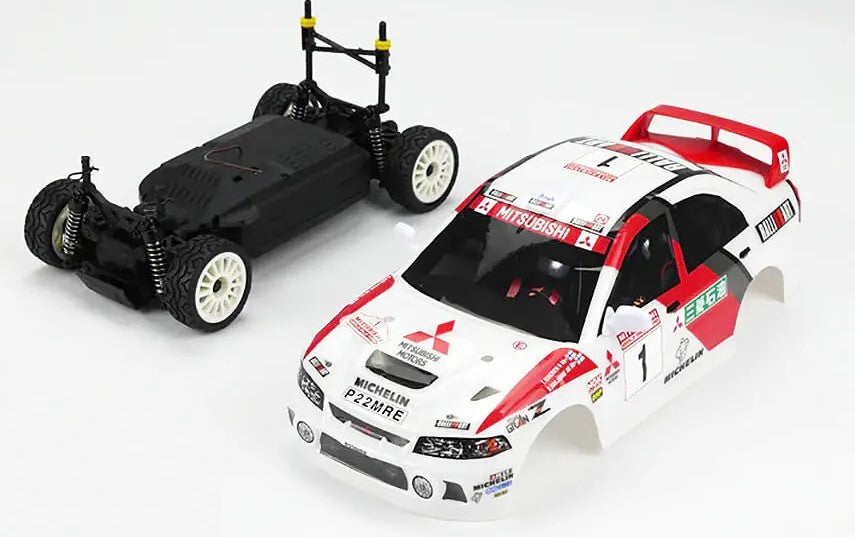 CARISMA GT24 MITSUBISHI LANCER EVOLUTION 4 1/24 MICRO Scale Ready to Run
