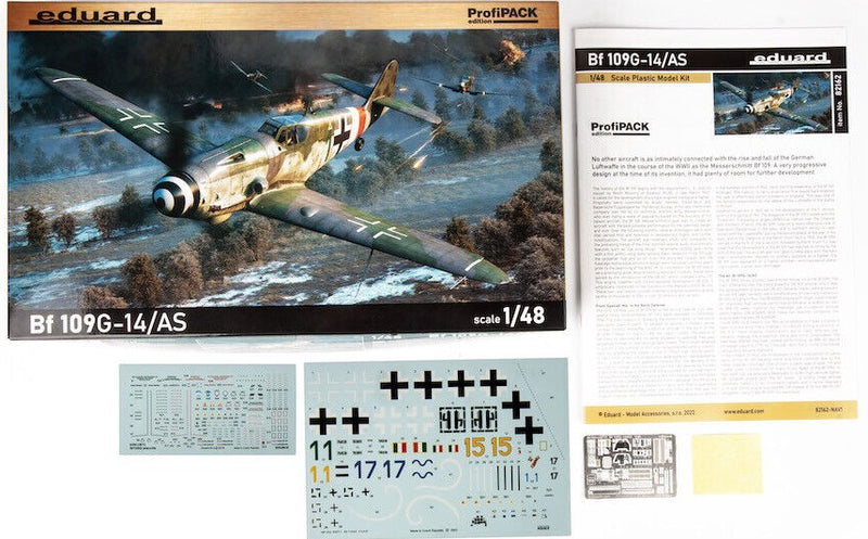 Eduard 1/48 Bf 109 G-14/AS kit 82162