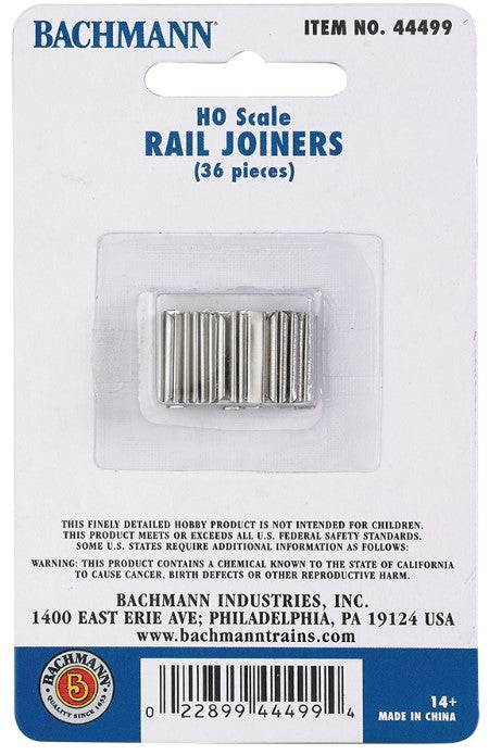 Bachmann Rail Joiners 36 Card 44499