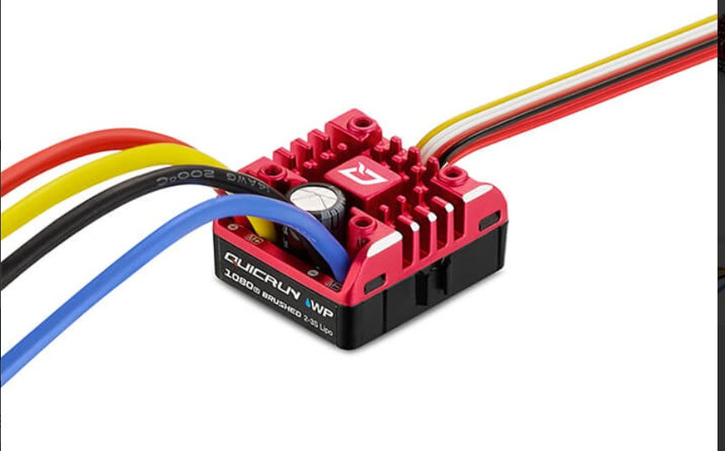 HOBBYWING QUICRUN WP 1080 G2 BRUSHED ESC (80A) - WATER PROOF