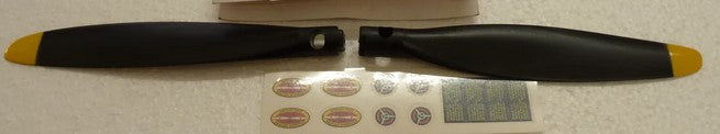 E-Scale 4 Blade 9x5 spare propeller blades (4) (Box96)