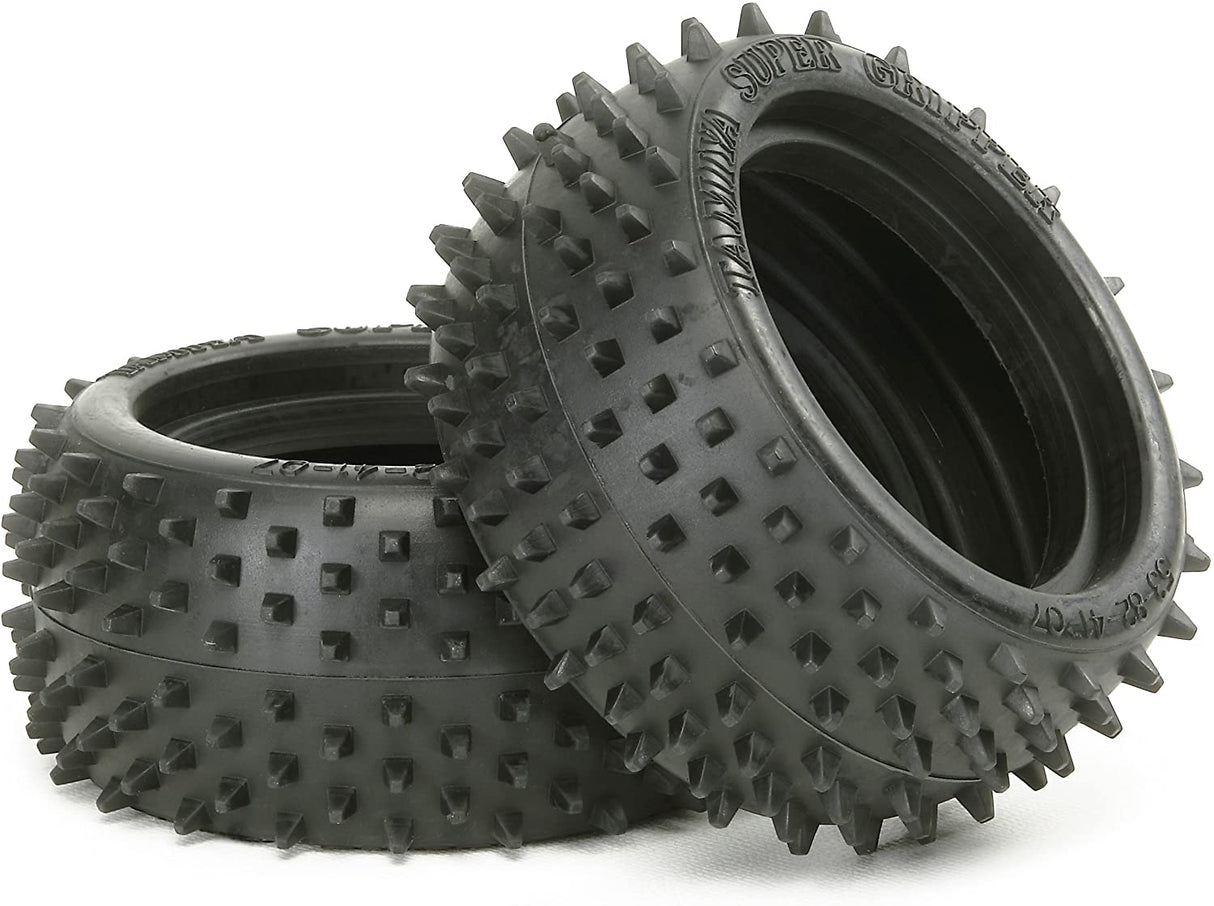 Tamiya 6029 SQUARE SPIKE REAR TYRE X 2 (BOX 101)
