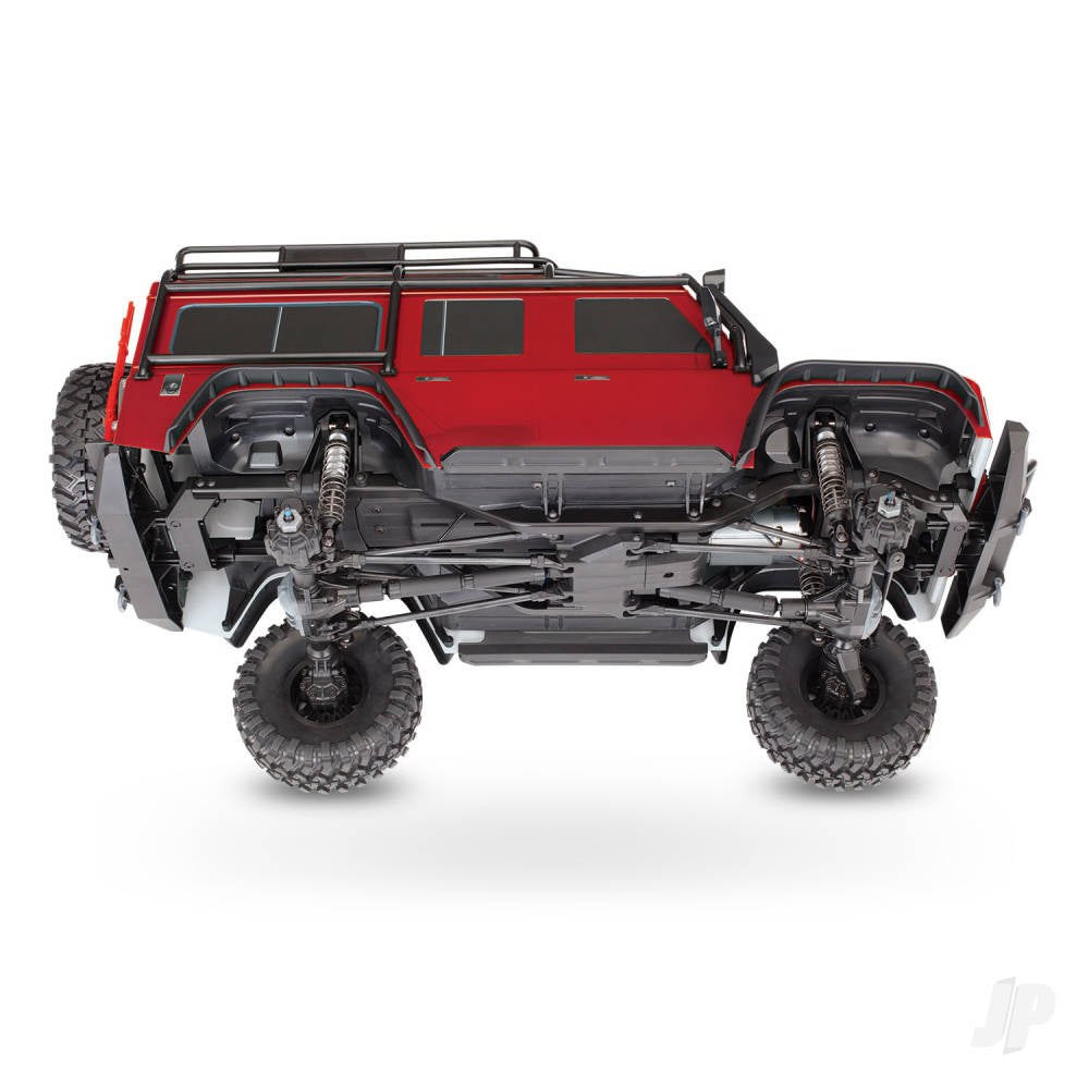 TRX-4 Land Rover Defender 1:10 4X4 Electric Trail Crawler with Winch - Sand (+ TQi 4-ch XL-5 HV Titan 550-Clipless Body))