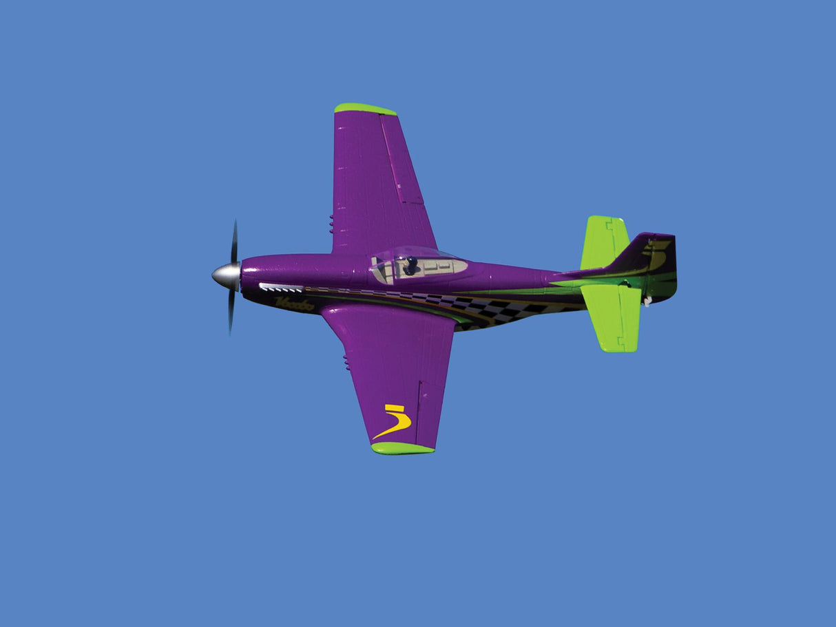 E-Flite UMX P-51D Voodoo BNF Basic with AS3X and SAFE Select Slight mark on topside of wing Used