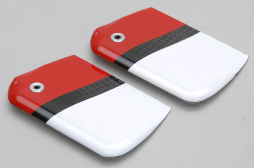 Radio Control Model Helicopter Spares Ripmax Carbon Paddles 68mm A-RMXCP068 (BOX 70)