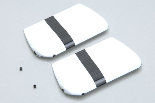 R/C NITRO MODEL Helicopter Carbon Paddles BY RIPMAX96mm A-RMXCP096 (BOX 70) NITRO -JR XCELL HIROBO KYOSHO