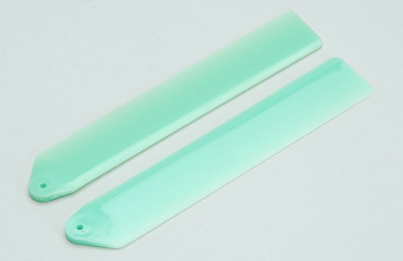 Plastic Main Blades 110mm Green