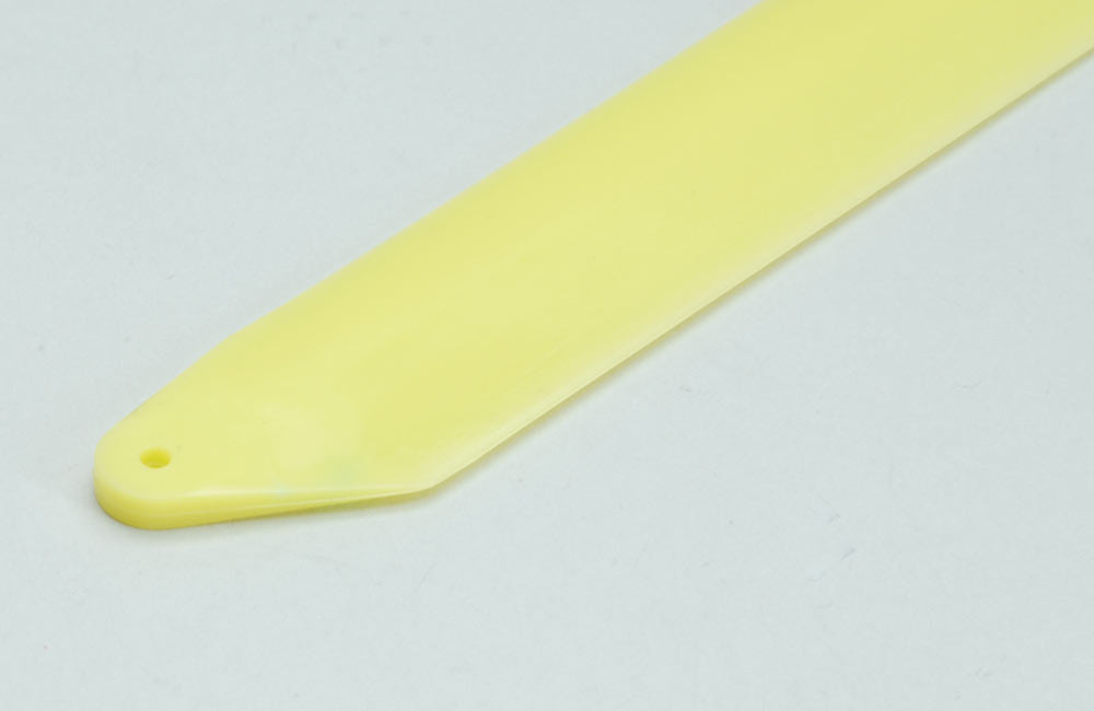 Radio Control Model Helicopter Spares Plastic Main Blades 140mm Yellow A-RMXPB140Y (BOX 73)
