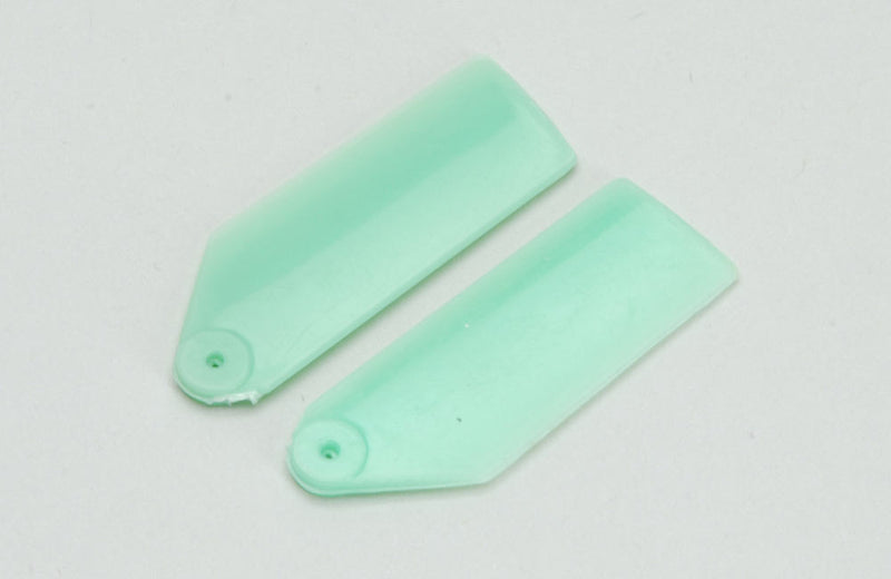 Plastic Tail Blades 35mm-Green