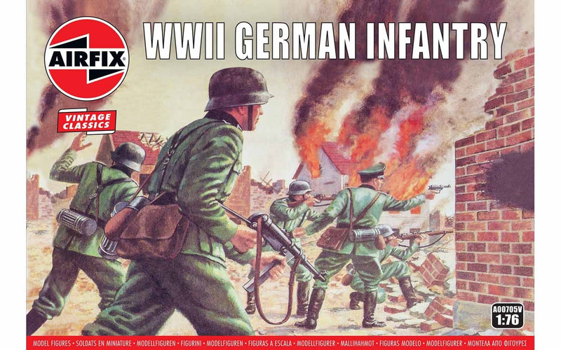Airfix Vintage Classics 1/76 WWII German Infantry A00705V