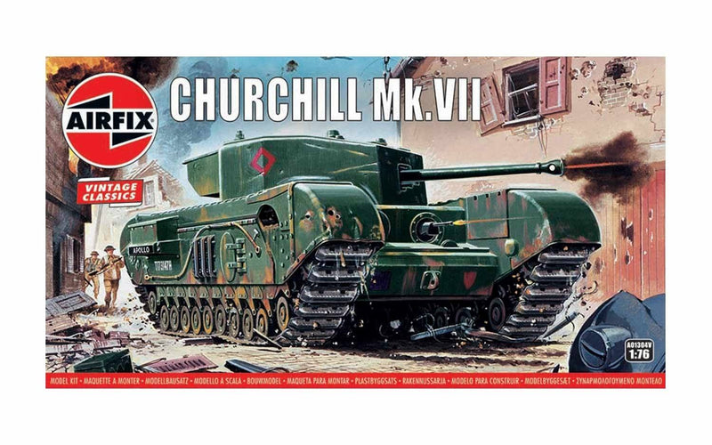 Airfix Vintage Classics 1/76 Churchill Mk.VII A01304V