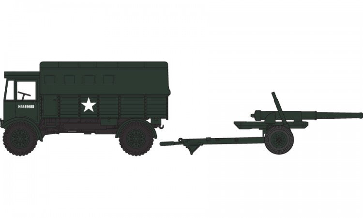Airfix Vintage Classics 1/76 AEC Matador & 5.5 Gun A01314V