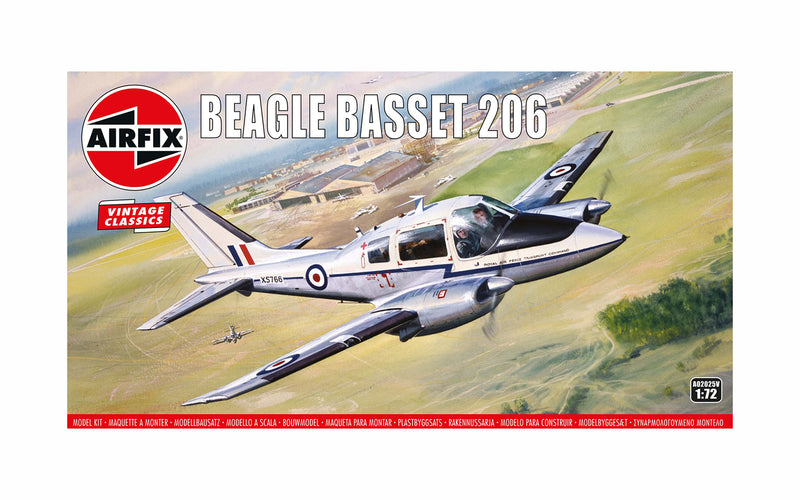 Airfix Vintage Classics 1/72 Beagle Basset 206 A02025V