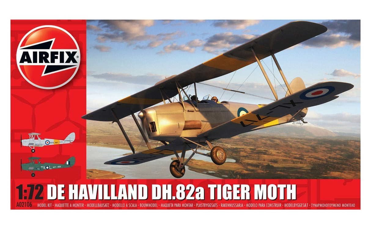 Airfix 1/72 De Havilland DH.82a Tiger Moth A02106