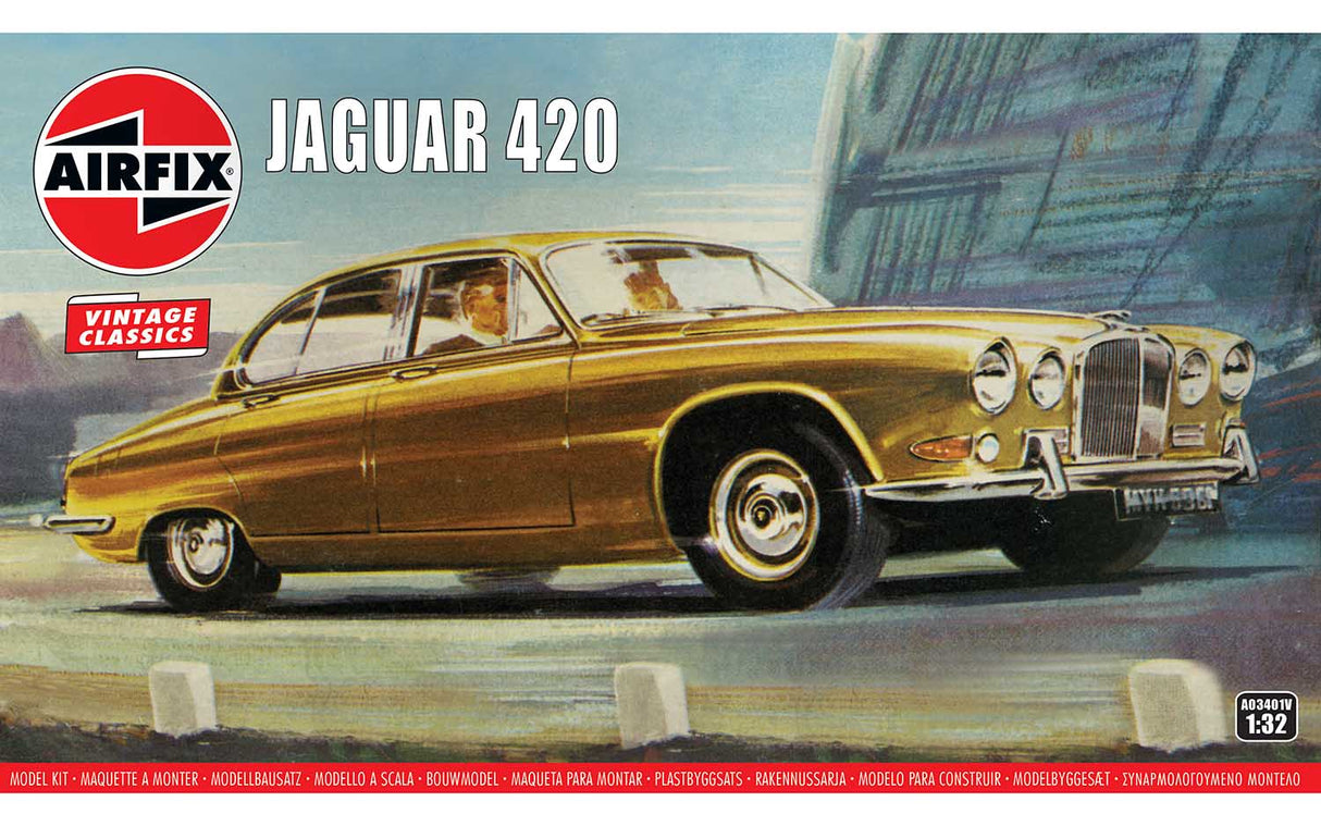 Airfix Vintage Classics 1/32 Jaguar 420 A03401V
