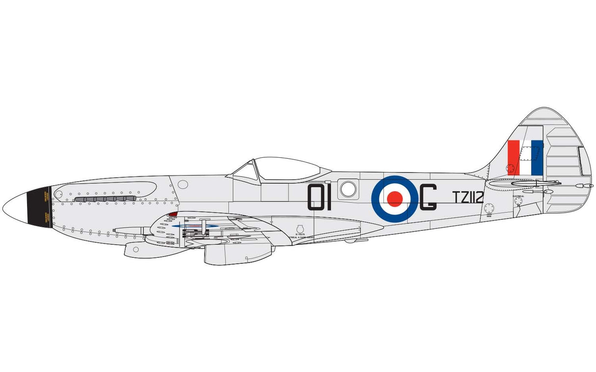 Airfix 1/48 Supermarine Spitfire FR Mk.XIV A05135