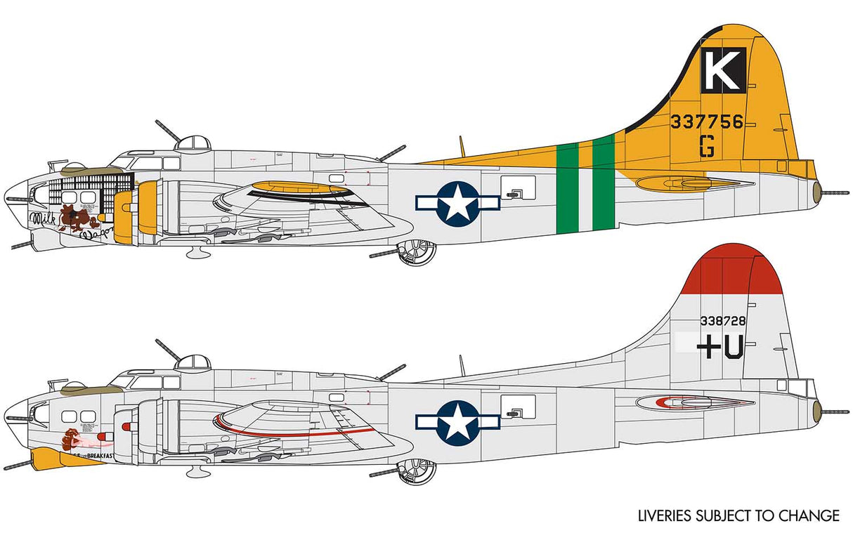 Airfix 1/72  Boeing B17G Flying Fortress Kit A08017B