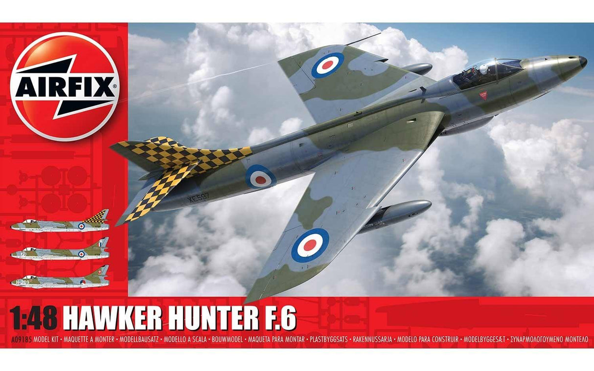 Airfix 1/48 Hawker Hunter F6 A09185