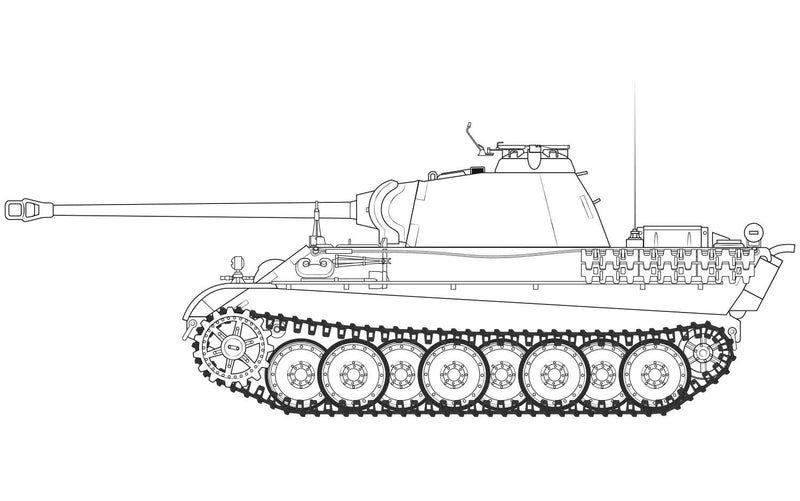 Airfix 1/35 Panther Ausf G A1352