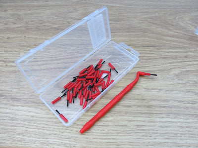 Double Ended Holder with 50 Fine Micro Brushes A45801