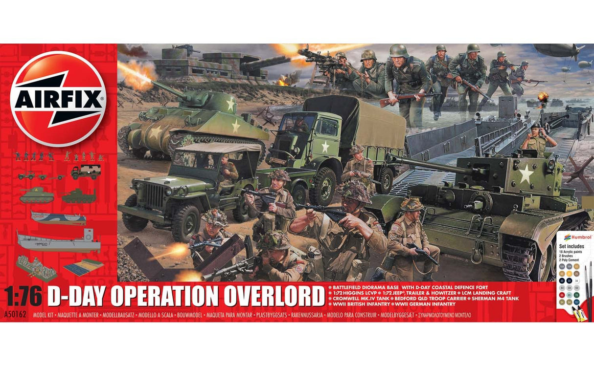 Airfix 1/76 D-Day Operation Overlord Set A50162A