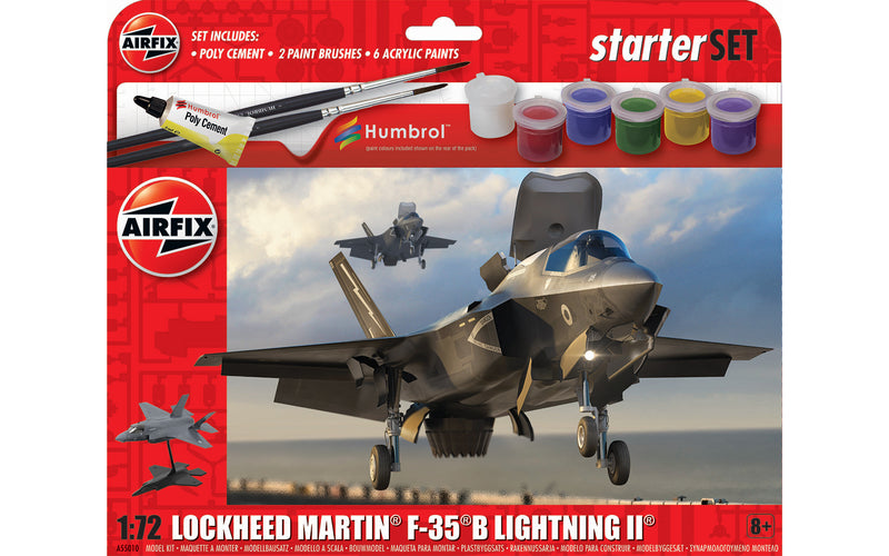 Airfix 1/72 Lockheed Martin F-35B Lightning II Starter Set A55010