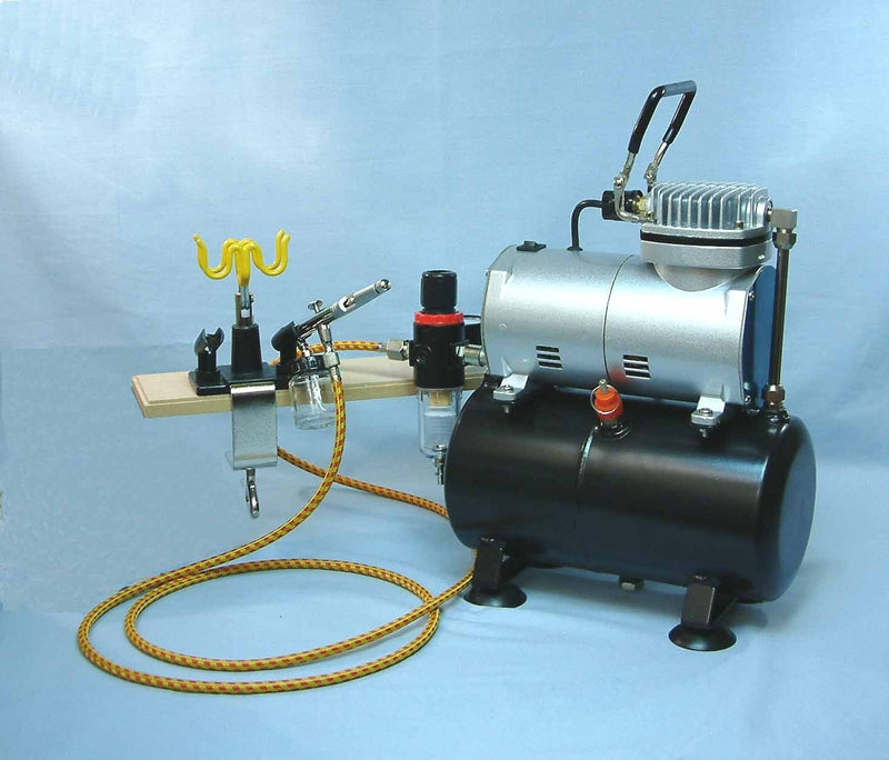 DELUXE AIRBRUSH & COMPRESSOR PACKAGE