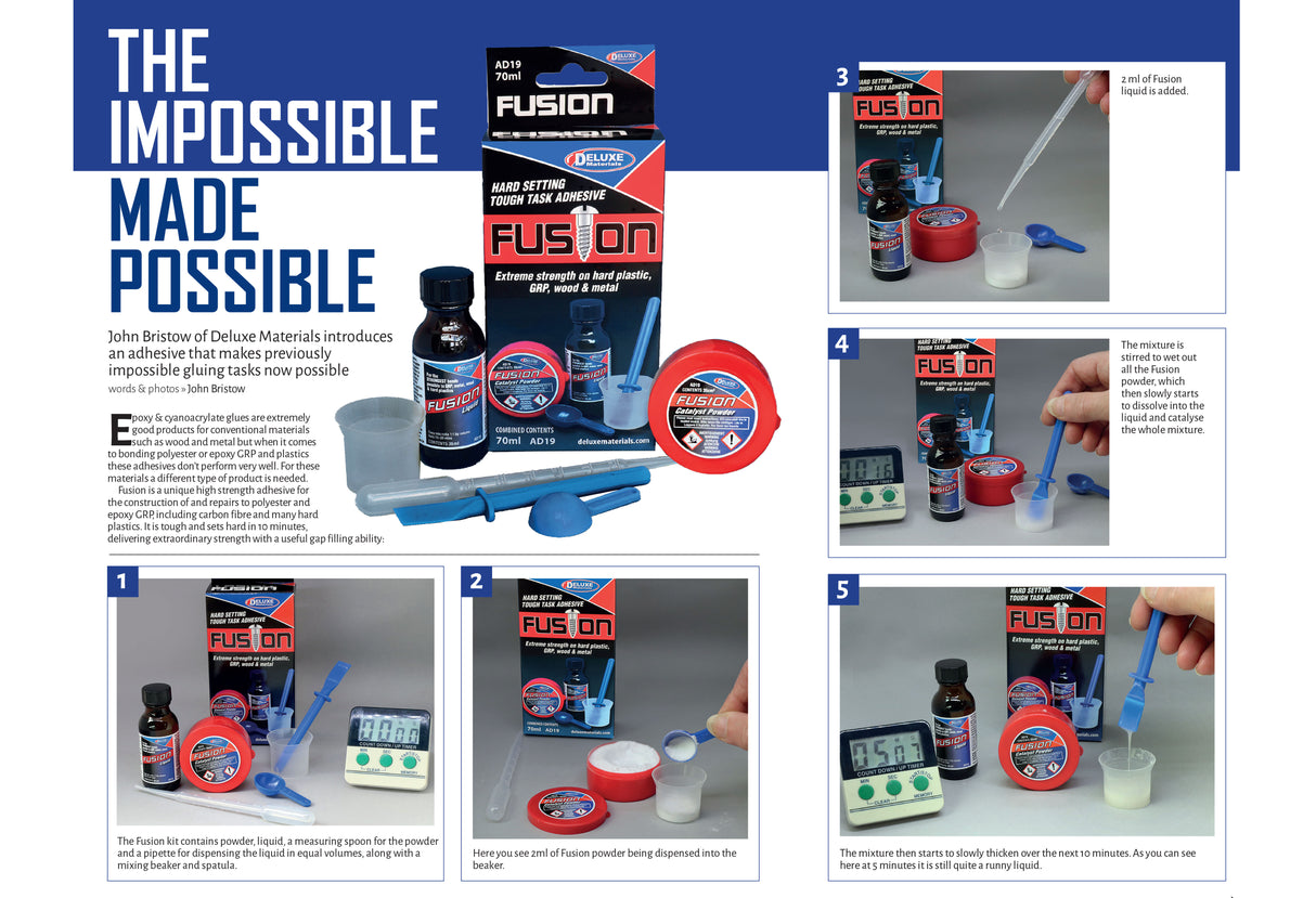 Deluxe Materials Fusion Glue - 75cc (AD19)