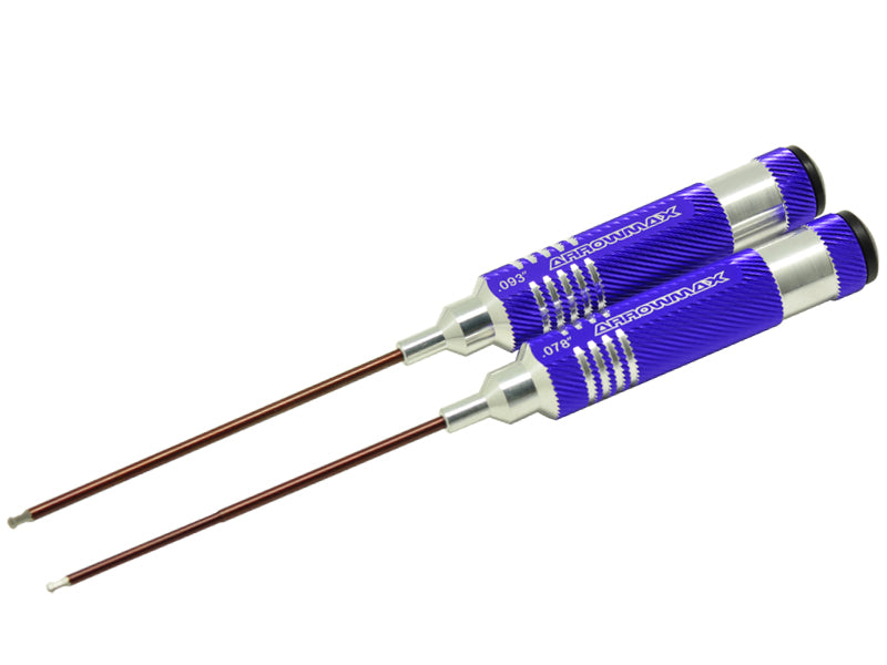 Arrowmax BALL DRIVER SET.078 .093 X 120MM 2PCES